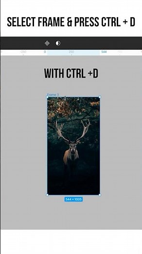 Resizing frames in Figma | Working with images in Figma #shorts