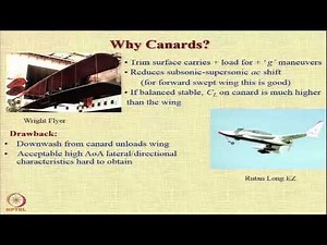 Lecture 25 : Canards and Flying Wing