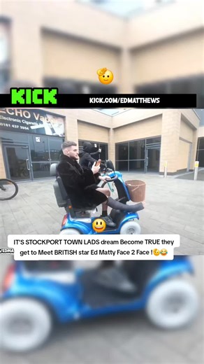 Stockport Town Lads Meet Ed Matty Face to Face!
