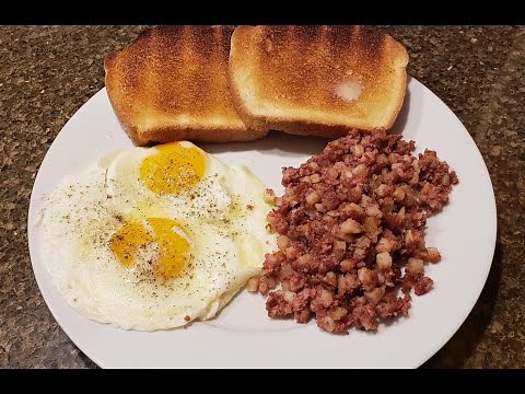 Cast Iron Corned Beef Hash and Eggs