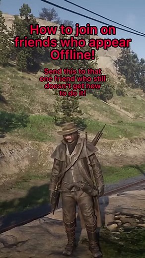 How to Join Friends Offline in Red Dead Redemption 2 Online