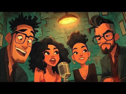 🎤 Charismatic Conversations | Animated Talk Show Vibes