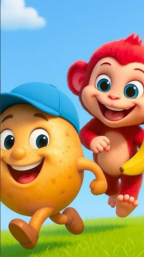 Aloo Kachaloo Beta Kahan Gaye The | Hindi Rhymes for Children | Jugnu Kids #shorts #kidsvideos