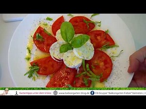 Tomato Mozzarella Salad Caprese 🍅 Original Italian Recipe