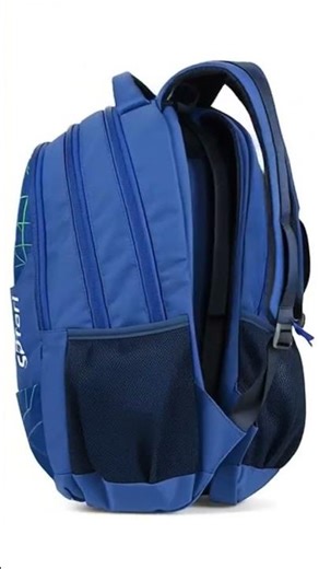 Best 35L Large Blue Backpack | 4 Compartment Water Resistant Bag