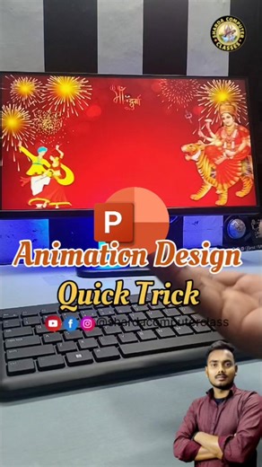 Durga Puja animation in PowerPoint for cultural and festival-themed presentations. Using PowerPoint shapes, pictures, text effects, and smart art, you can design beautiful slides. #reels #viral #fb #durga #puja Aniket Kumar #viral #tranding #animation #PowerPoint | Aniket Kumar | Facebook