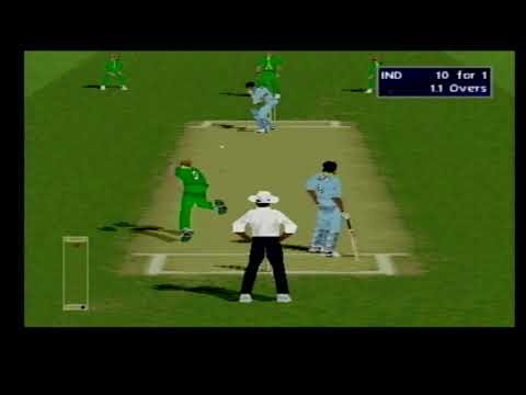 EA Sports Cricket 2000 - PS1 Gameplay
