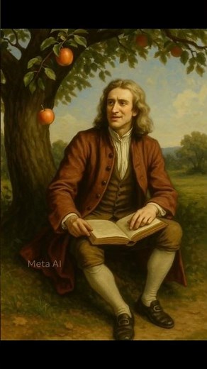 Isaac Newton: The Man Who Discovered Gravity! 🍎 #history #didyouknow
