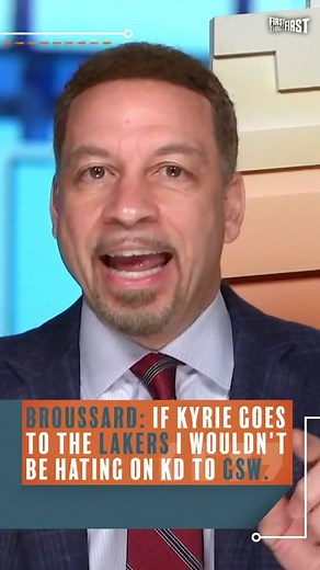 "If Kyrie goes to the Lakers then I wouldn't be hating on KD to GSW. T...