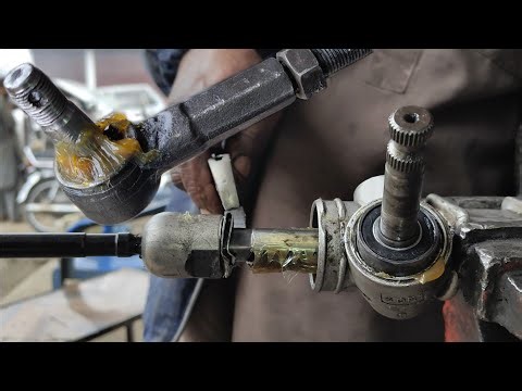 how to steering box repair