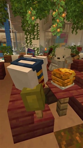 I Built A Rainforest Cafe Style Restaurant In My EPIC Trader Mall In Hardcore Minecraft!