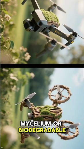 🌱 Biodegradable Drones | The Flying Machines That Vanish After Missions