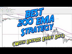 Best Forex Trading Strategy Using 200 EMA (Daily Entries)