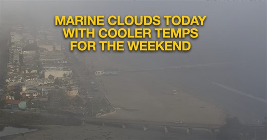 It'll finally be more fall-like around the Central Coast this weekend