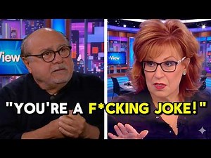 Danny DeVito ERUPTS Live on The View After Shocking Comments From Joy Behar