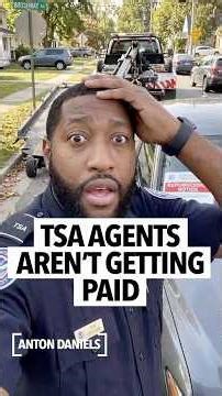 TSA Agent says most of them are broke, quitting their jobs, getting evicted over government shutdown