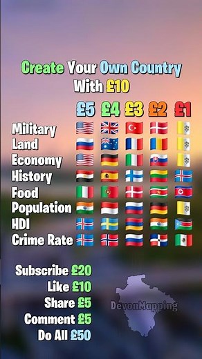 Create Your Own Country #map #mapper #mapping #geography #history