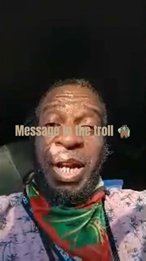 Message to the troll 🧌