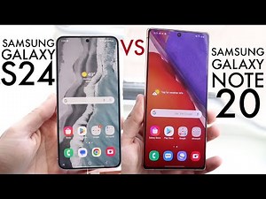 Samsung Galaxy S24 Vs Samsung Galaxy Note 20! (Comparison) (Review)