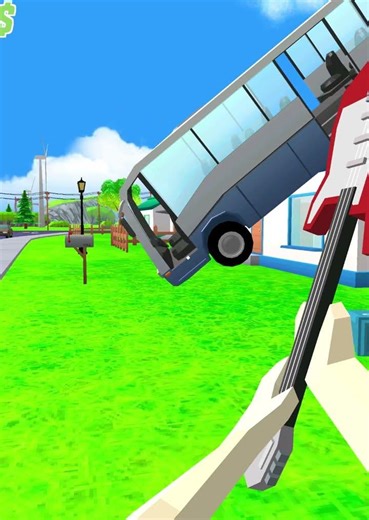 Mr Alien vs Flying Bus