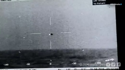 Video shows UFOs spotted by Navy ships