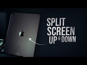 How to Split Screen in iPad Up and Down (tutorial)
