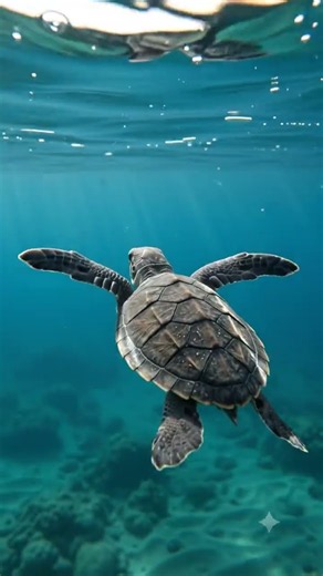 From Egg to Ocean Giant 🐢🌊 | The Incredible Turtle Life Cycle #turtletuesday #youtubeshorts
