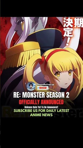 Re: Monster Season 2 Officially Announced,New Visual Released!#remonster#anime
