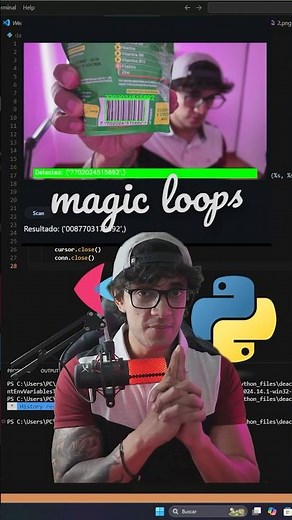 Barcode Scanning with Python. #programming #learnpython #python