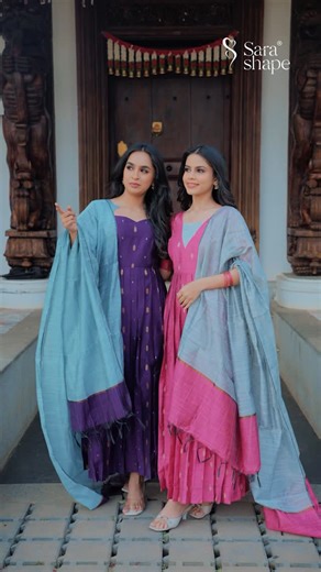 Sarashape ® on Instagram: "Comment Hi for Link ✨ PONGAL LAUNCH SERIES – 2 ✨ FESTIVE EDIT This Pongal season, let richness do the talking 🤍 Introducing our Raw Silk Pleated Anarkali sets with dupatta — beautifully crafted in gorgeous festive colour combinations, made to shine through every celebration 🌾✨ Two graceful raw silk Anarkalis. Two stunning festive tones. One timeless silhouette that feels truly special 🤍 ✨ Thoughtfully designed with care • Premium raw silk fabric with elegant fall •