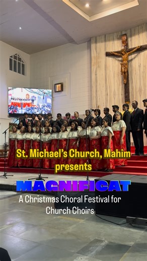 Catholic Church Vlogs on Instagram: "A Christmas Choral Festival for Church Choirs An evening woven with carols, a modern Magnificat for our time with Mary, our Mother of Hope, we rejoice in the birth of the Holy Child. The Victory Chorus Line (Our Lady of Victories Church, Mahim)"