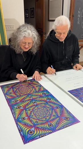 ⚡Limited Time Offer! ALEX GREY & ALLYSON GREY SIGNED POSTERS ARE BACK!⚡ FREE SHIPPING on domestic orders over $125 Elevate your home decor now and shop before they're gone! | Alex Grey