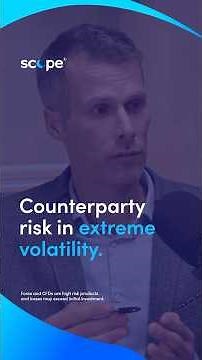 Counterparty risk in extreme volatility