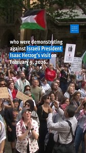 The Australian police punched and pepper sprayed protesters in Sydney who were demonstrating against Israeli President Isaac Herzog’s visit on February 9. The police’s use of force to prevent protests is a further erosion of basic rights in Australia. | Human Rights Watch Australia