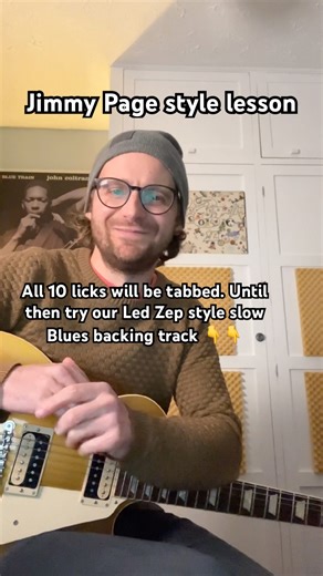 Have you ever wondered what makes Jimmy Page's lead guitar playing so unique?! #guitarlesson