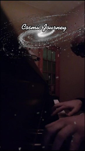 Entering space, Cosmic Journey #piano #music #original #space #cosmos #fyp #foryoupage