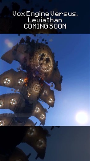 Helldivers Leviathan vs Vox Engine in Create Aeronautics #minecraft #create