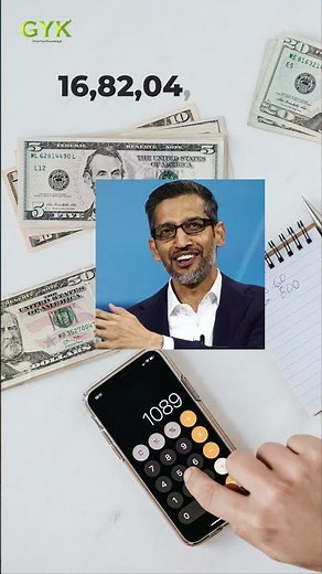 Salary of Google CEO Sundar Pichai #google #shorts