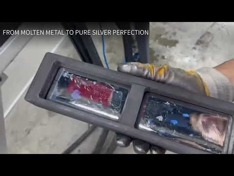 Gold & Silver Bar Making Machine | Full Working Process | Delmer Group