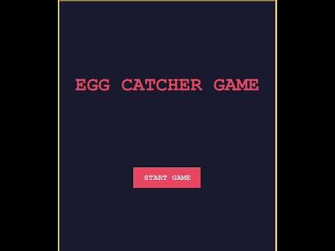 Egg Catching Game Using Tkinter