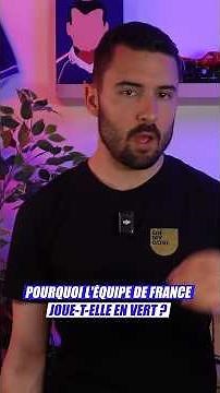 Why is the French national team playing in green? 👀