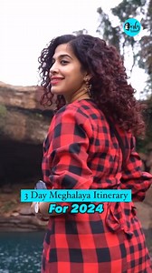 #CTItinerary Discover the magic of Meghalaya with our 3-day Curly Tales approved itinerary! 🌄✨ Best time to visit: October to April, when the weather is just perfect! Day 1: • Land in Guwahati and head to the “Scotland of India” - Shillong (3.5-hour road trip). • Budget stay: Nirvana Guest House (₹2500) • Luxury stay: Courtyard by Marriott (₹11,000) Day 2: • Explore Nartiang Monoliths in Jaintia Hills. • Trek to the stunning Krang Shuri Waterfalls (₹50 entry fee). • Visit the enchanting Living 