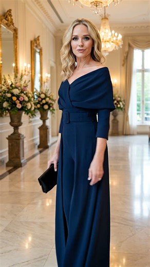 Mother of the Bride Jumpsuit Try-On | Scoop Neck Ankle Length Pantsuit | Lyhias