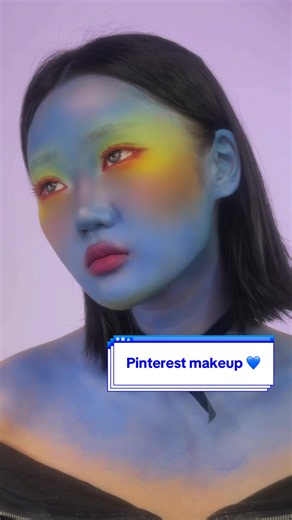 몽환적인 핀터레스트 영감 그림 리메이크 아트 메이크업