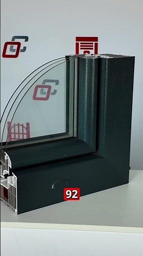 Czym wyróżnia się profil okienny Salamander BluEvolution 92? #dladomu #dom #okna #interiordesign