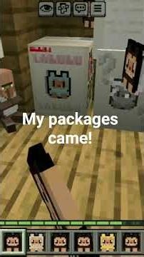 my labubus came in minecraft