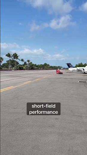 Falcon 2000 short field takeoff