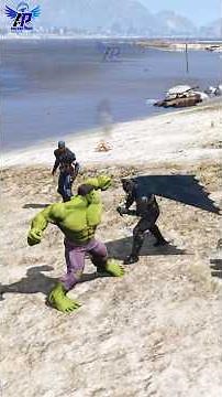 Hulk Smashes Batman & Captain America! 😱