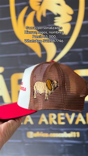 C A S C A B E L Y A F R I C A “ropadeportiva” on Instagram: "🧢 Gorras personalizadas a tu estilo 🧢 Haz tu gorra única 🔥 Personalízala con hierros, logos, nombres o el diseño que tú quieras. 💰 $55.000 📦 Bajo pedido Perfectas para marca, finca, equipo o uso personal. 📲 Para información, catálogo y pedidos, escríbenos al 3112087746"