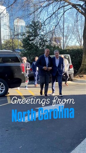 Excited to be on the road today making sure Roy Cooper is the next Senator from the great state of North Carolina! | Cory Booker